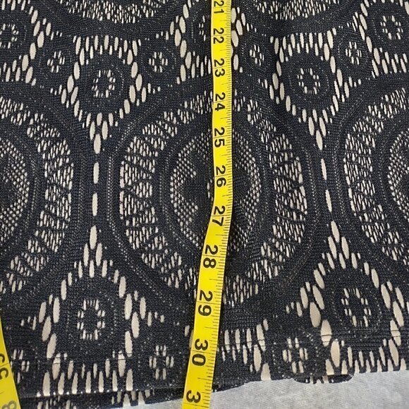 Kalijati Black Lace Dress With Nude Slip Underneath. Size M - Picture 13 of 15